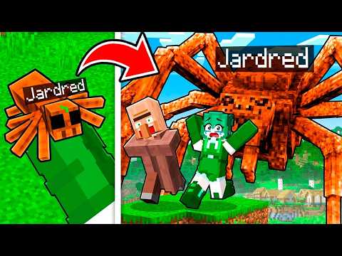 Me Convertí en ARAÑAS para TROLLEAR mis AMIGOS en Minecraft