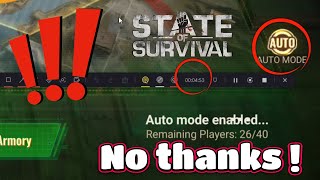 State of Survival : i Tried the new AUTO AI Survival Royale!