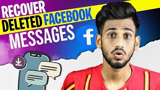 How To Recover Deleted Facebook Messages | Recover Deleted Facebook Messages