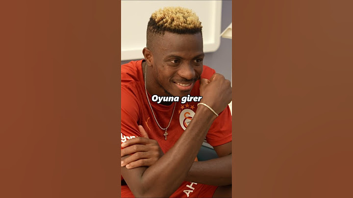 Galatasaray taraftarı Osimhen'in oynamasını istiyor #shorts #futbol #osimhen