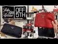 SAKS OFF FIFTH 75% OFF DESIGNER SHOPPING