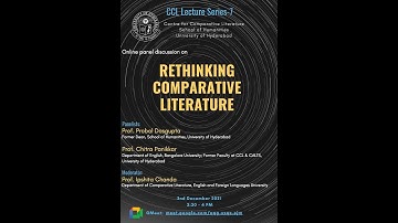 Online Lecture Series | Rethinking Comparative Literature