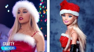 Ariana Grande- thank you, next Looks For Your Barbie Doll | Crafty Hackers Barbie Hacks and Crafts