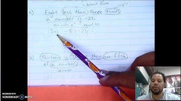 Lesson 2-3 Writing Two Step Equations 2016