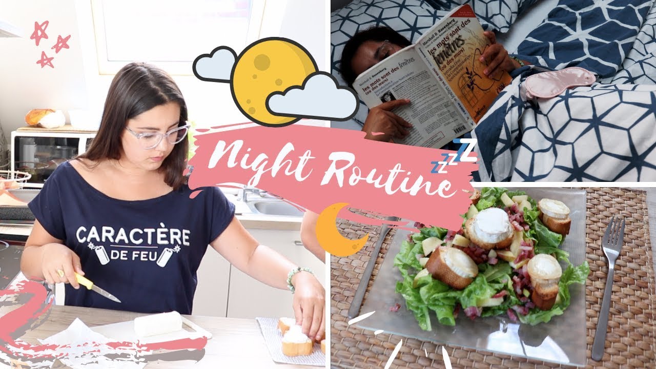 NIGHT ROUTINE 😴 EN RENTRANT DU BOULOT │Merry