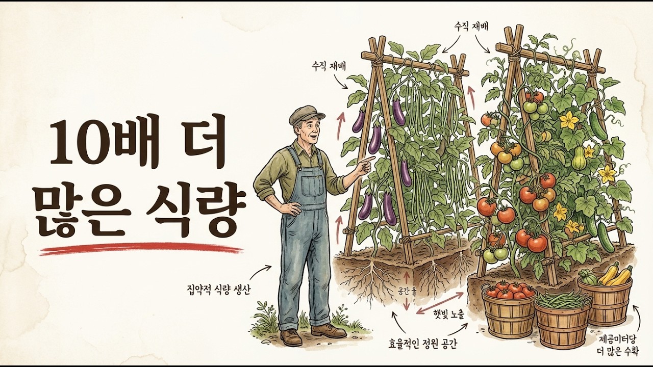 지지대에 올리면 잘 자라는 뜻밖의 작물 15가지