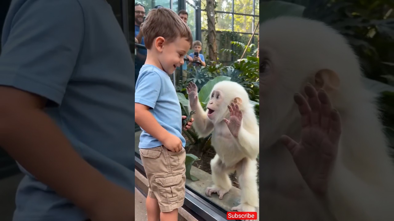 Toddler's Pocket Completely Fooled This Baby Gorilla!😀#gorillafunnyvideo #gorillafunnymoment