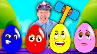 Surprise Eggs Kids Songs |   MORE Nursery Rhymes & Lights Kids Song