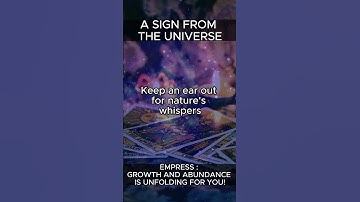SIGNS FROM THE UNIVERSE: You Need To Hear This Message!