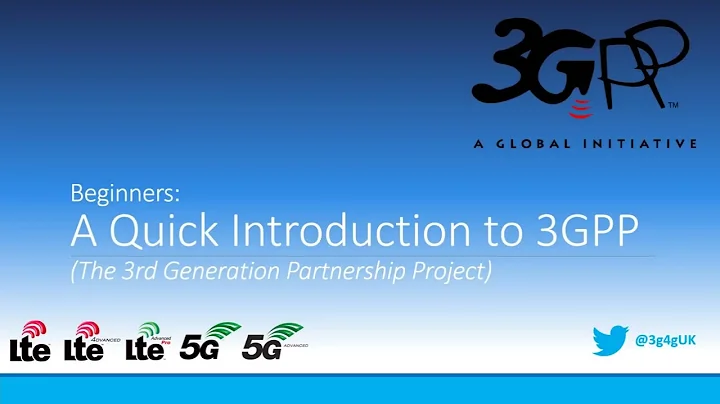 Beginners: A Quick Introduction to 3GPP