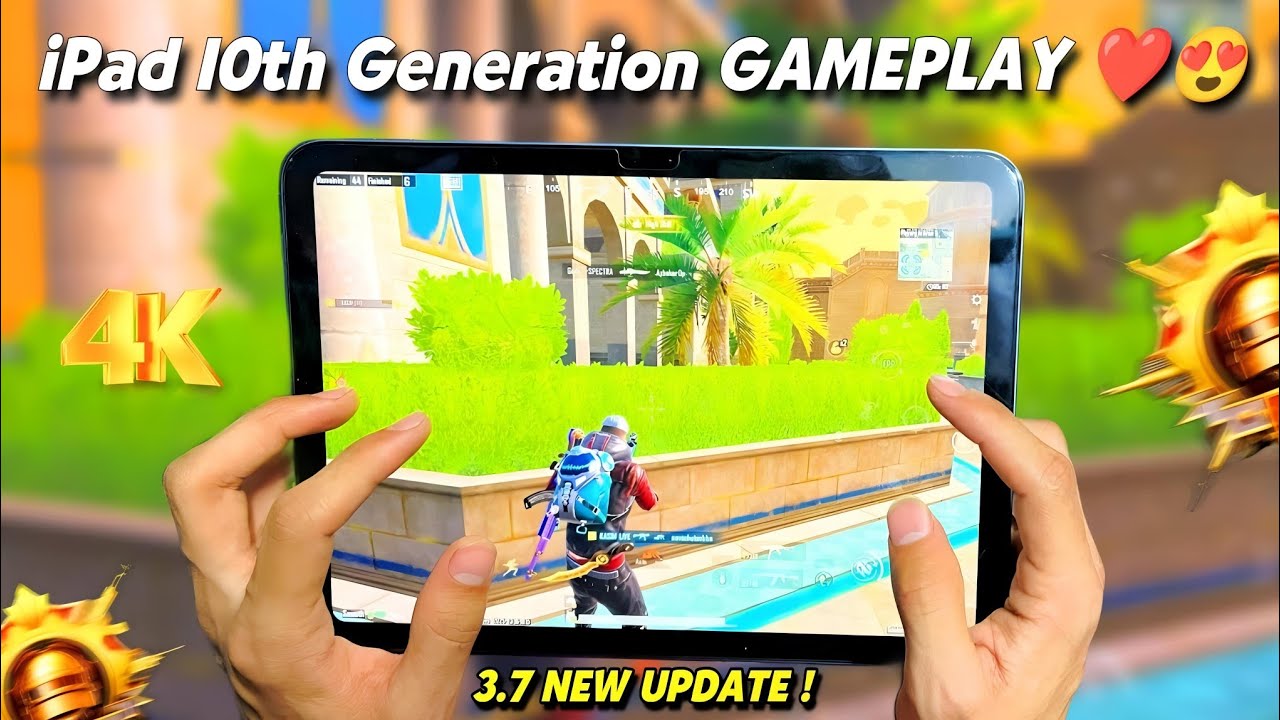 iPad 10th Generation Update 3.7 bgmi Gameplay | iPad 10th test bgmi ...