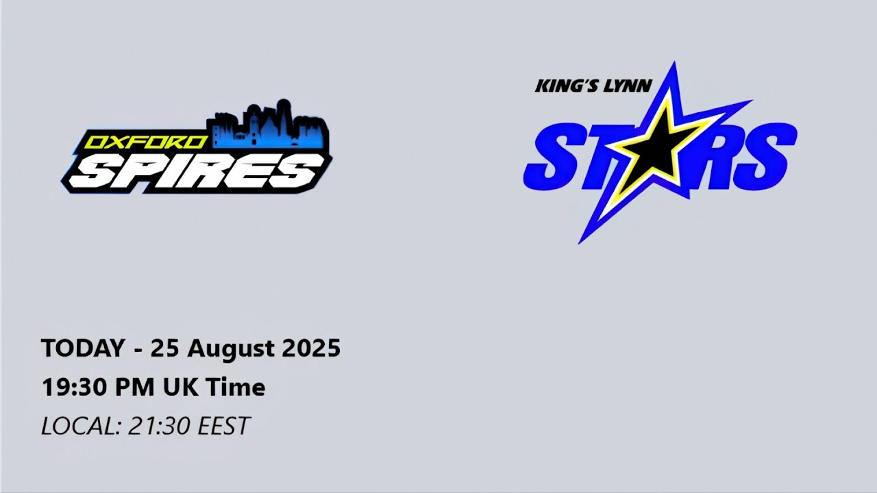 ROWE Motor Oil Premiership R2 2025 : Oxford Spires v King’s Lynn Stars , 25.08.2025