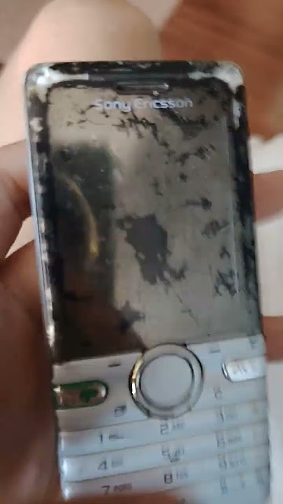 Sony Ericsson S312 incoming message #sonyericsson
