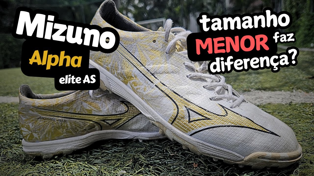 MIZUNO α ELITE Chuteira de Campo Mizuno Alpha Elite - Masculina em Promoção