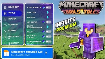 Toolbox for Minecraft Pe 1.20 Infinite Premium | New Toolbox For Minecraft