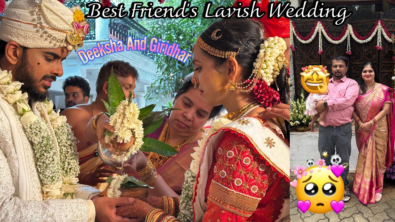 My Bestfriend’s Lavish Bangalore Resort Wedding🤩Deeksha and Giridhar| Le Roma Gardenia Resort😍