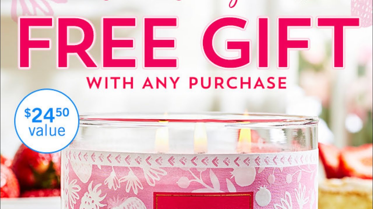 BATH & BODY WORKS FREE 3 Wick CANDLE OFFER A LOOK AT FAYETTEVILLE NC