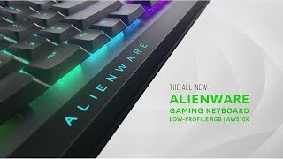 Alienware AW510K Low Profile RGB Mechanical Gaming Keyboard and AW610M Gaming Mouse 