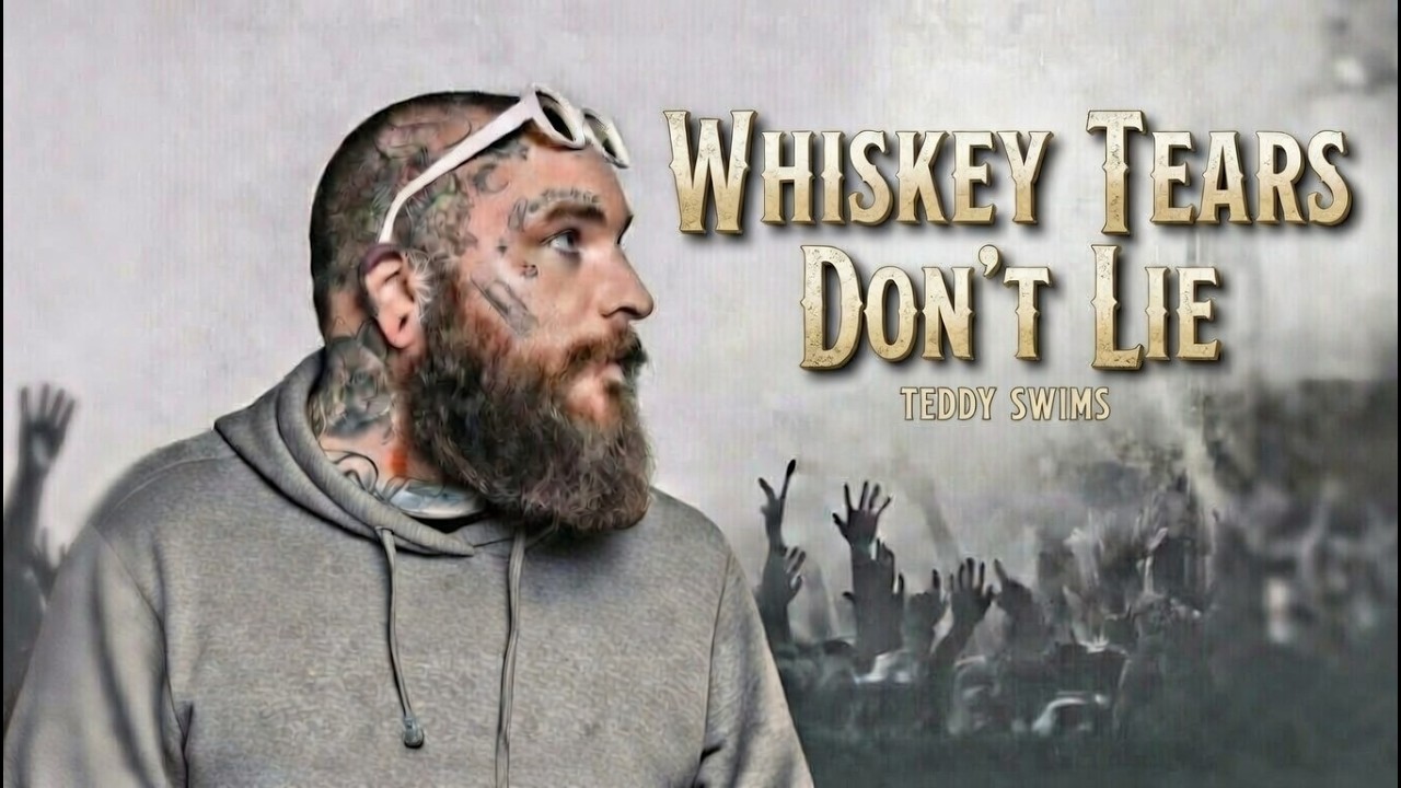 Whiskey Tears Don’t Lie |  Teddy Swims | Official Lyrics Video