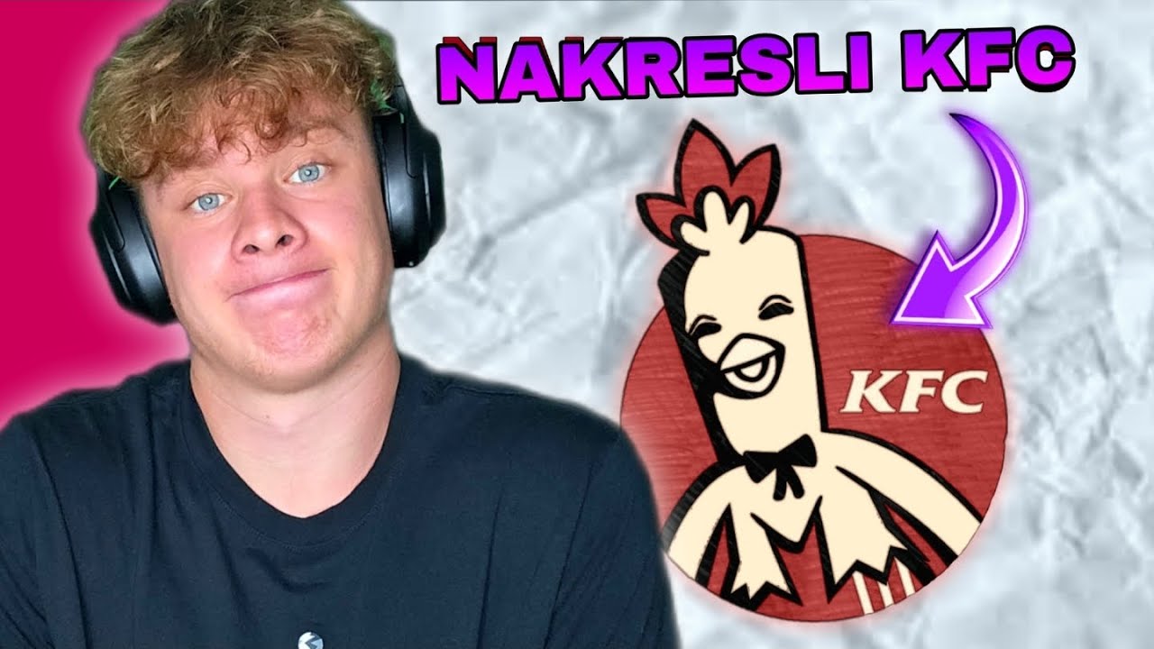 KRESLÍM ZNÁMÁ LOGA ZPAMĚTI!😂🖌 pt.1