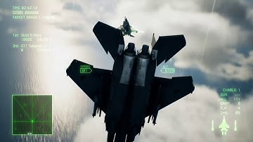 ACE COMBAT 7: SKIES UNKNOWN 1v1: GT1 Talisman x vs Skoll 1 Gene