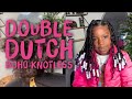 Double Dutch Boho Knotless 4 KIDS! 4c Kid MAJOR Transformation