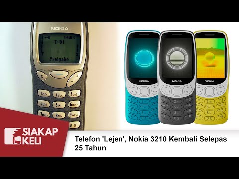 Telefon 'Lejen', Nokia 3210 Kembali Selepas 25 Tahun