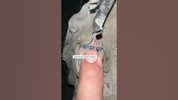 Toyota vehicle speed sensor wiring daigram #shorts