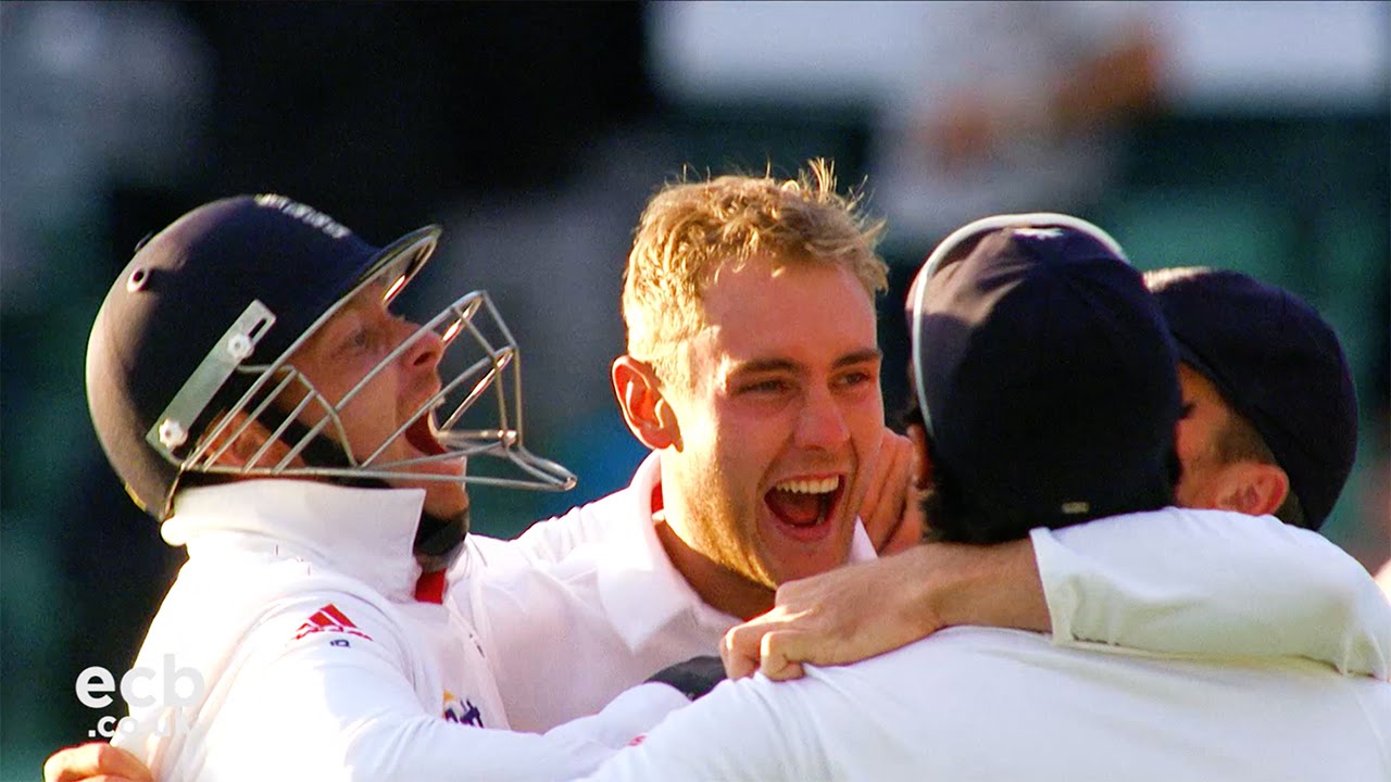 Stuart Broad 6 50 V Australia As England Win Ashes In Durham Youtube