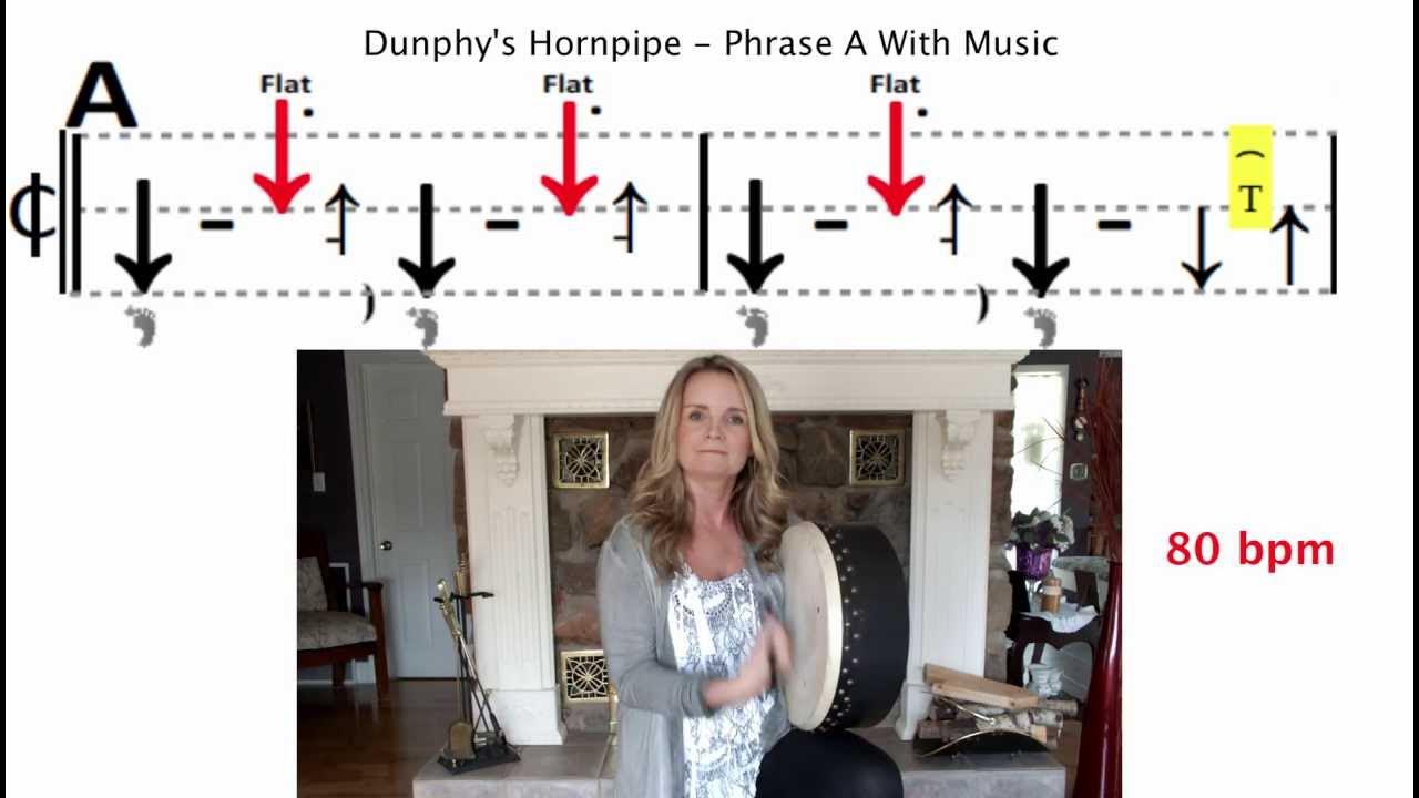 Dunphy's Hornpipe Bodhran Rhythm A With Uilleann Pipes Video 6 YouTube
