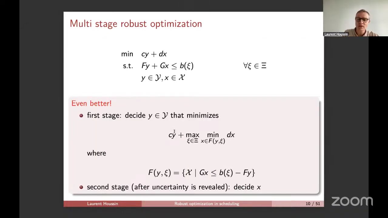 [Scheduling Seminar] Laurent Houssin (ENAC, UT) Flow-shop and job-shop robust scheduling problems