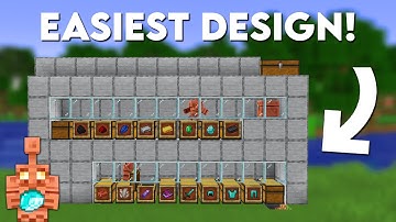 Minecraft EASY Automatic Sorting System 1.21 Tutorial - Auto sorter