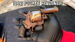 Gun restoration, 1882 British Bulldog Revolver.