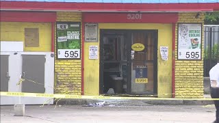 Man shot outside food store in Brownsville