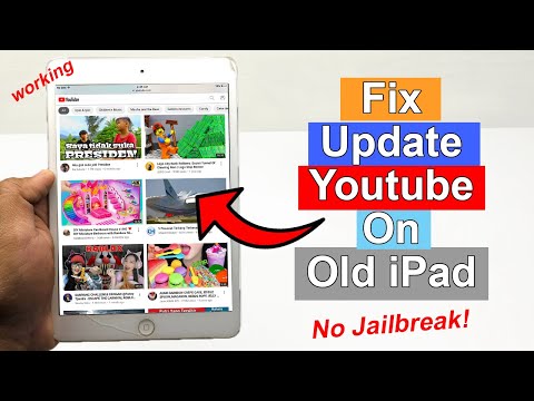 How To Update Youtube On Old IPad No Jailbreak | Fix Youtube Error IPad