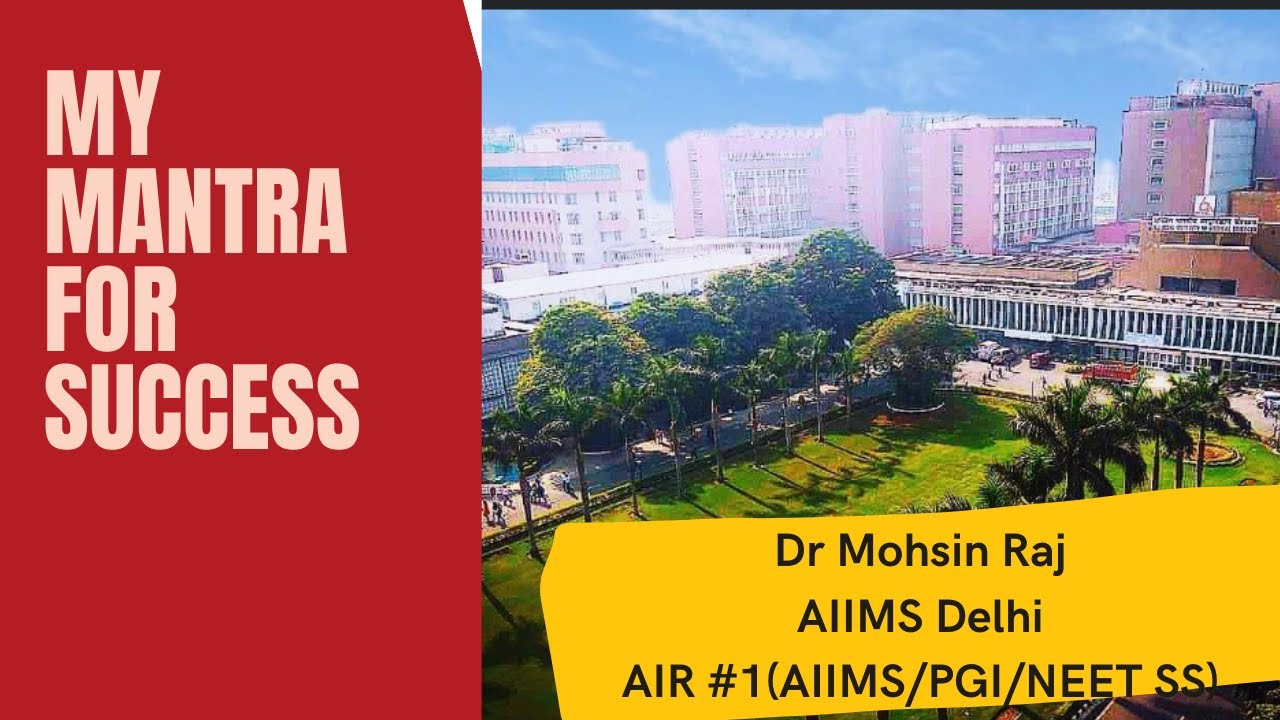 Mohsin Raj Key ingredients for a successful career by #AIR1 Dr Mohsin Raj # ...