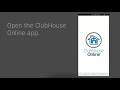 ClubHouse Online Mobile App - Android Instructions - YouTube