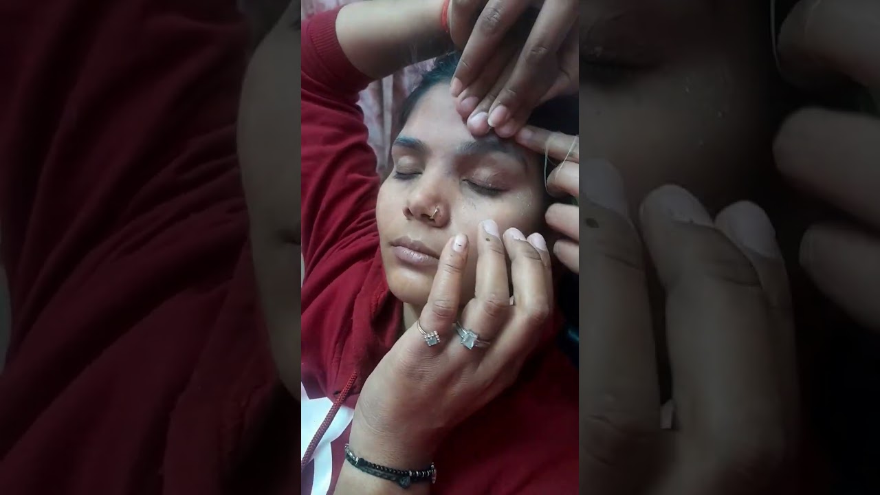 Threading  karne ka tarika #Threading #threadwork 