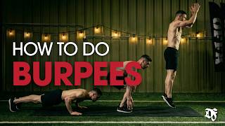 How to Do Burpees Properly | Death Fitness Exercise Demo