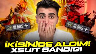 YENİ ALAZANKA X-SUİT VE KANLI KUZGUNU ALDIM! PUBG Mobile Sandık Açılımı