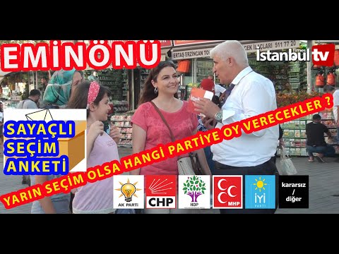 (SAYAÇLI SEÇİM ANKETİ)