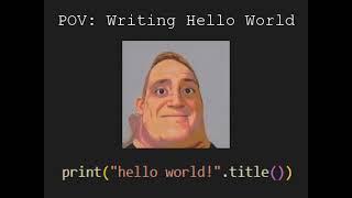 Mr. Incredible Becoming Uncanny Hello World