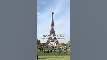 The Amazing Fact About How the Eiffel Tower Changes Size #shorts #facts