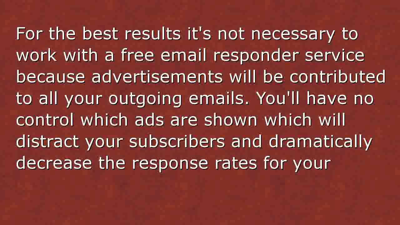 Email Marketing Program