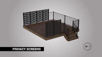 Hideaway Privacy Screens Installation Video