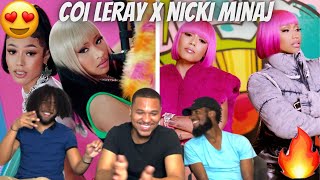 VERSE OF THE YEAR?!? 😍🔥Coi Leray \& Nicki Minaj - Blick Blick! (Official Video) | REACTION