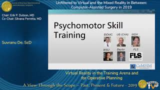 Virtual Reality in the Training Arena and for Operative Planning