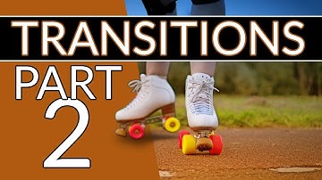 Roller Skating Transitions - 180 Jump, Inside 3 Turn and Manual turns