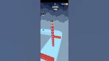 Cube stacker surfer Epic android and iOS gameplay level 150