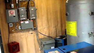 AirCell Exterior Air Compressor Room Installation